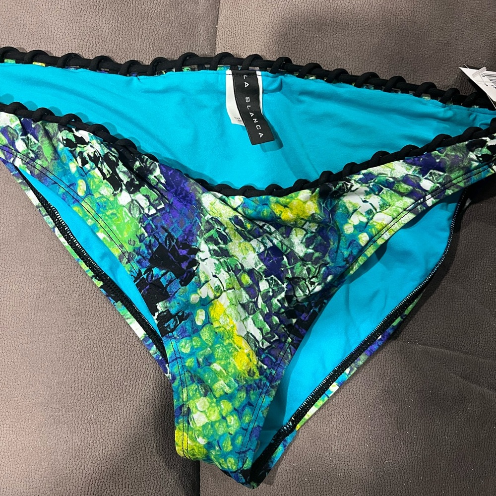 NWT 14/14D La Blanca 2 Piece Swimsuit - Picture 3 of 8